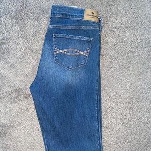 Abercrombie Kids Medium Wash Jean Leggings